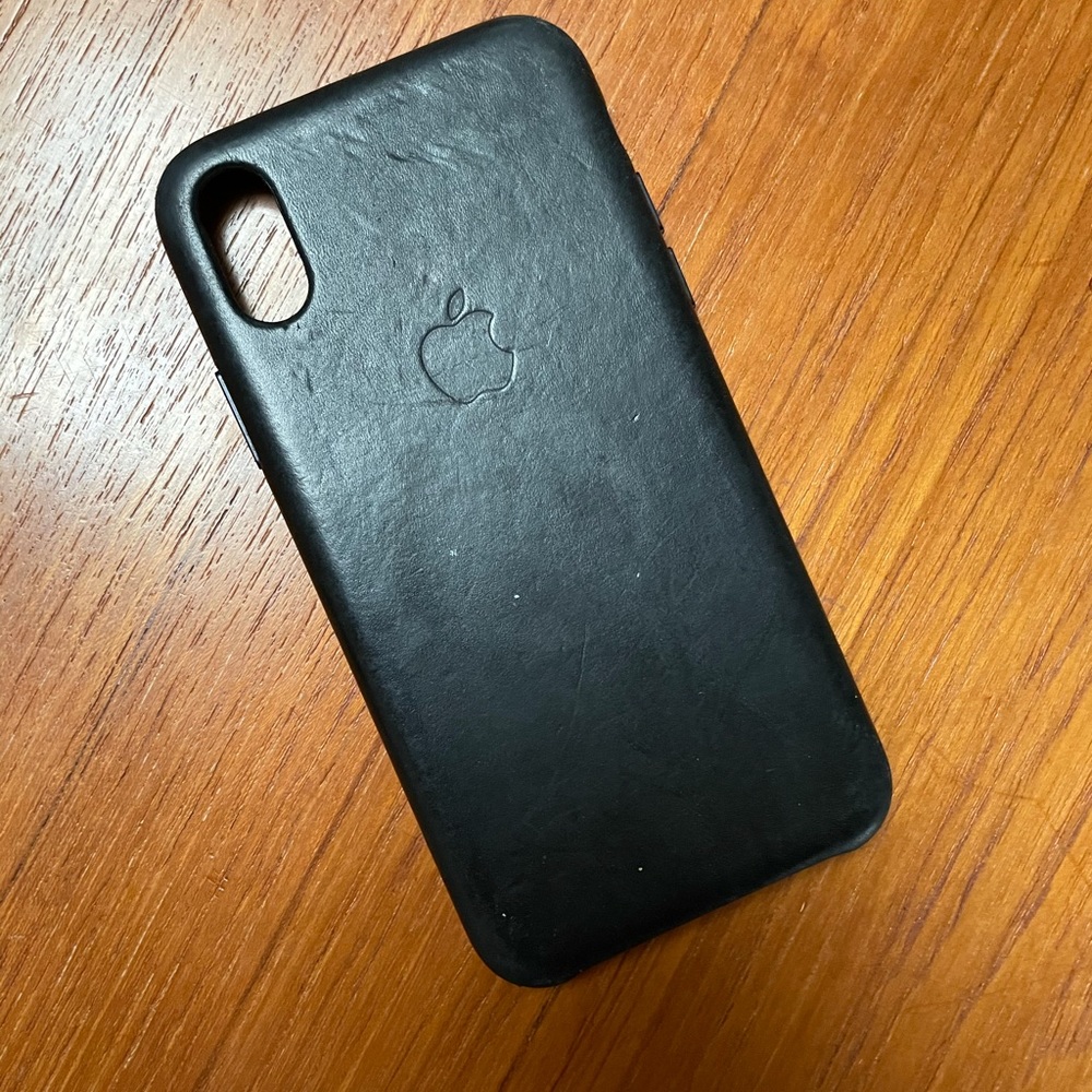 iPhone X Leather Case